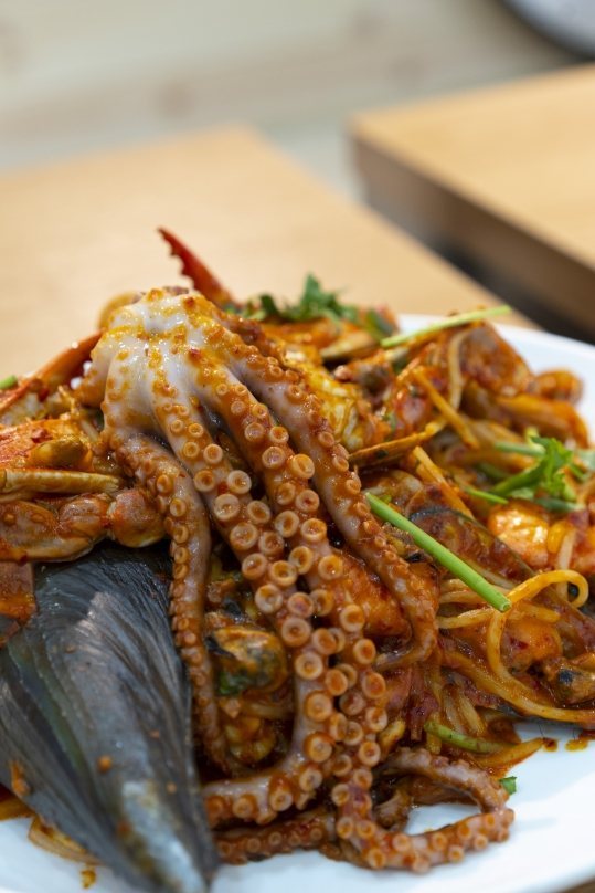 해물찜 가까이